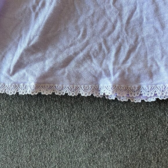 Lavender Lace Lingerie Slip - Picture 3 of 7